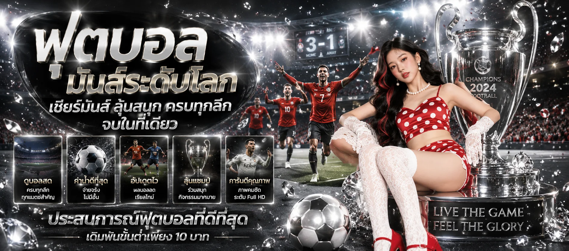 แทงบอลออนไลน์เว็บตรงราคาน้ำดีครบทุกลีกดังพรีเมียร์ลีก